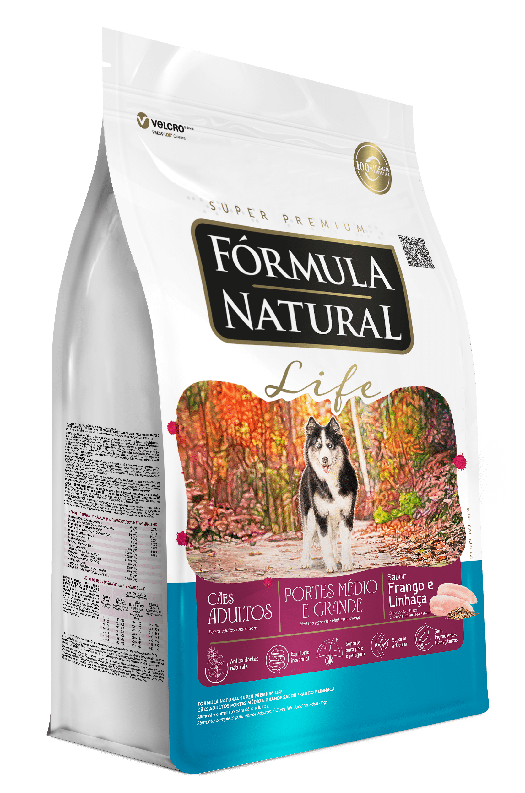 Fórmula Natural Fresh Meat Cães Filhotes Porte Médio Sabor Frango