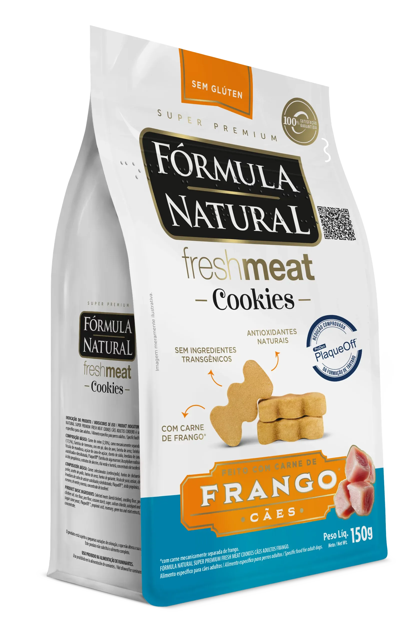 Fórmula Natural Super Premium Fresh Meat Cookies Cães Adultos Frango ...